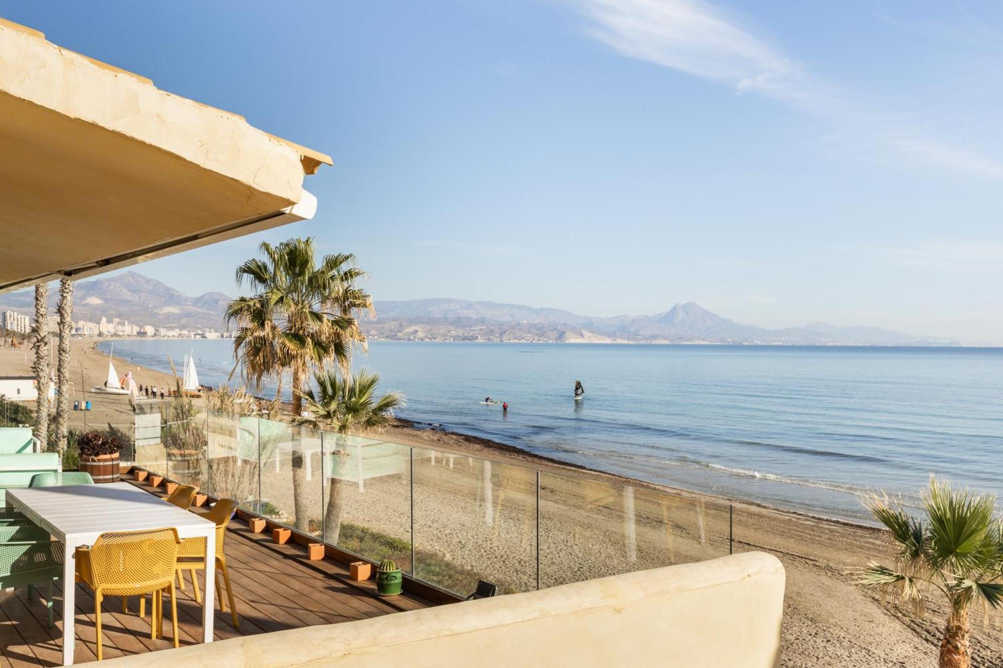 Excepcional Apartamento Amanecer Al Borde De Playa Y Mar, En Chalet Roquetes Alicante Exterior photo